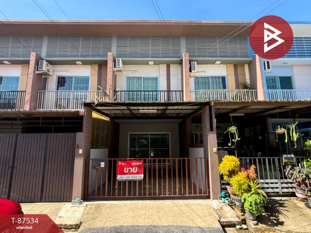 For SaleTownhouseRathburana, Suksawat : Townhouse for sale Sinnakorn Ville Village Pracha Uthit-Khu Sang Samut Prakan