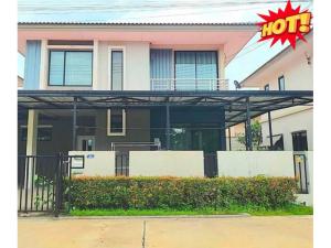 For SaleHouseChachoengsao : Detached house, The Trust Village, Ban Pho, near Robinson Chachoengsao.