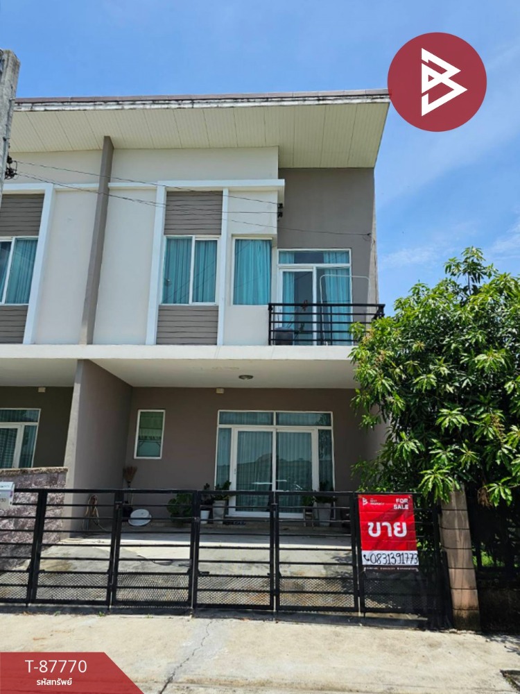 For SaleTownhouseLadkrabang, Suwannaphum Airport : Townhouse for sale Gusto Village Bangna-Suvarnabhumi (Gusto Bangna-Suwannabhumi) Samut Prakan