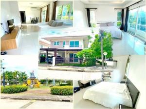 For RentHouseUdon Thani : Bunyahan Central Udon Thani 3.5 km. 2-story house for rent, decorated 4bed ready to move in.