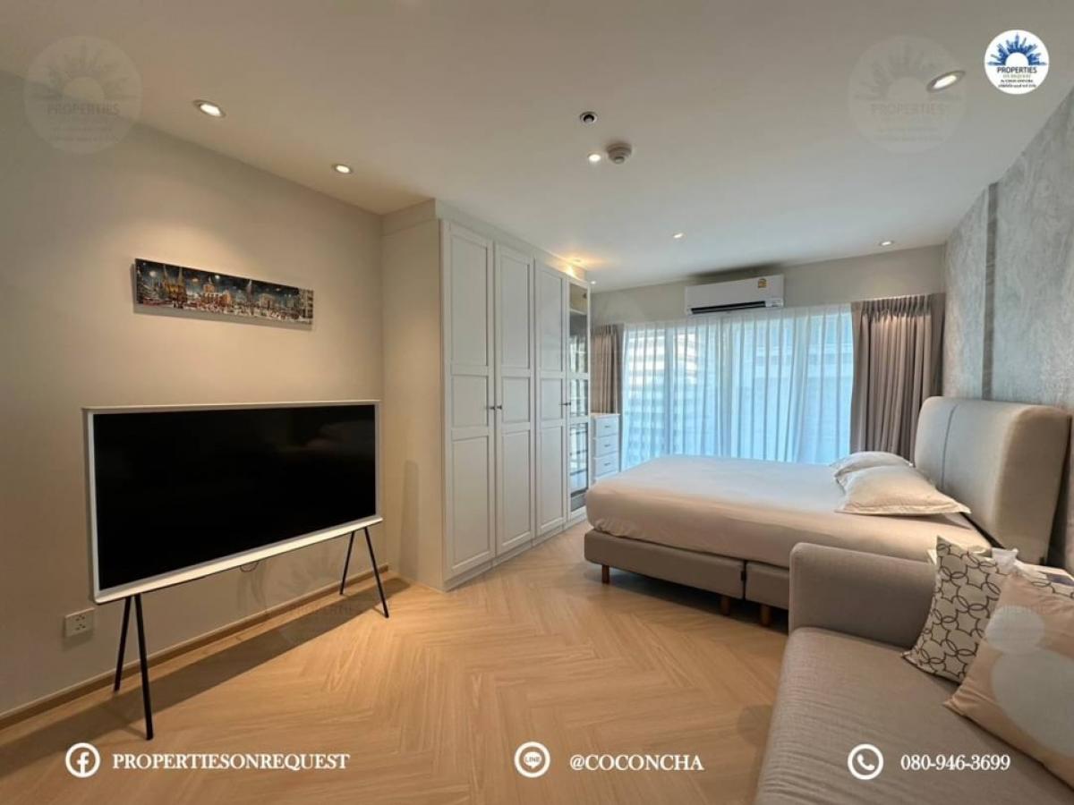 ให้เช่าคอนโดสุขุมวิท อโศก ทองหล่อ : For Rent/SellGrand Park View Asok 1 Bedroom 1Bathroom with Balcony (35 SQM) 📌 (เลขที่ทรัพย์: COC015)