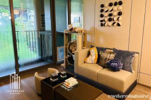 For SaleCondoBangna, Bearing, Lasalle : For Sale, pet-friendly condo, Whizdom The Forestias Petopia, high privacy. The room wall is next to the neighbor on only one side. And its still in a zone with few units and is peaceful @6.3