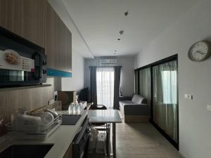 For RentCondoThaphra, Talat Phlu, Wutthakat : 👑 Altitude Unicorn Sathorn-Tha Phra 👑 1Bedroom 31 sq m., 30th floor, decorated, ready to move in. Complete electrical equipment