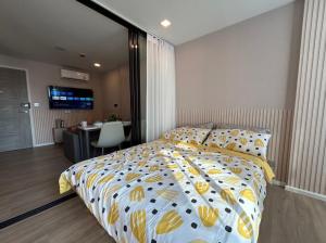 For RentCondoRatchadapisek, Huaikwang, Suttisan : CH0943 Condo for rent Atmoz Ratchada-Huaykwang, beautiful room, ready to move in.