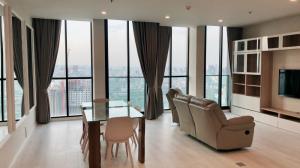 For RentCondoWitthayu, Chidlom, Langsuan, Ploenchit : 👉 For Rent, Noble Ploenchit, 2 Extra Large Balconies near BTS Ploenchit only 100 meters, unblocked Bangkok skyline view