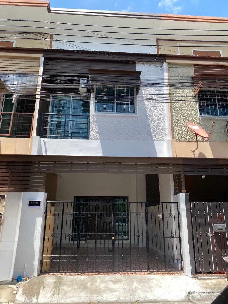 For RentTownhousePhutthamonthon, Salaya : Urgent for rent!! 2-story townhouse, Salaya