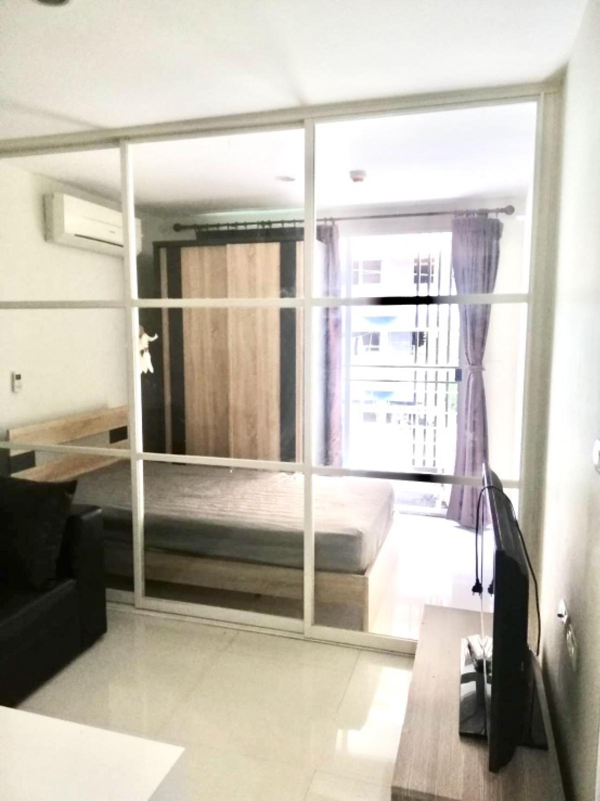 For RentCondoPattanakan, Srinakarin : 🚩New 2 bedrooms 1 bathroom #Witthaya Dusit Element Srinakarin, size 44-45 sq m., beautiful room, comfortable, fully furnished, complete electrical appliances, with washing machine, 11,000/month, Auntie Maem Tel.0992982923 LineID: 0644740951