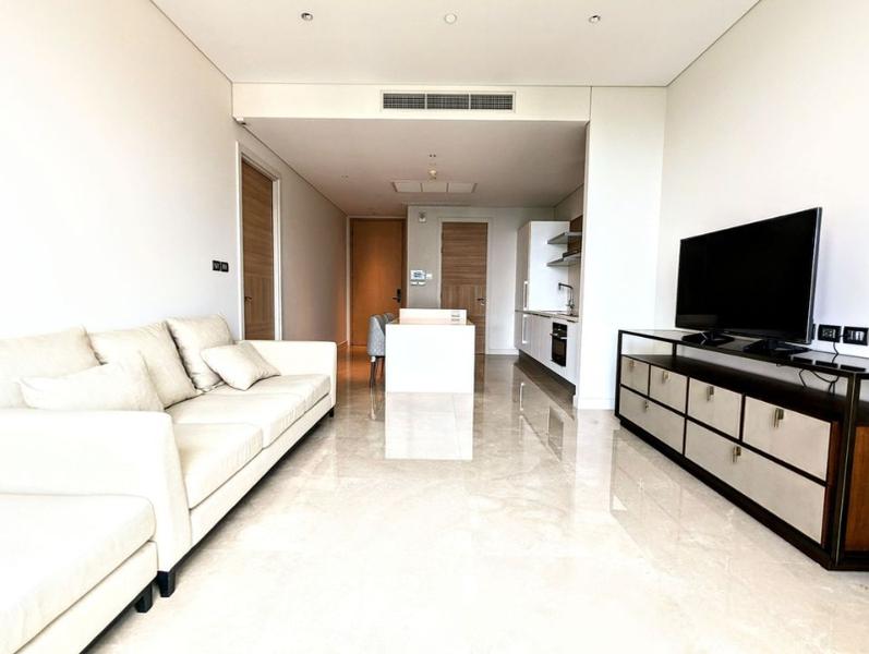 For RentCondoWitthayu, Chidlom, Langsuan, Ploenchit : Condo For Rent Sindhorn Residence 1 Bedroom 1 Bathroom 74 sqm