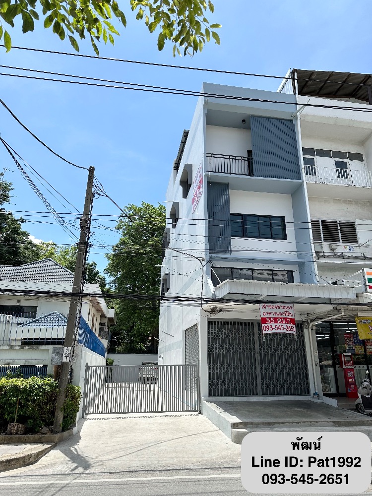 For SaleHome OfficeBang kae, Phetkasem : |🔥 Owner selling it himself - Urgent sale 12MB, negotiable🔥| Home office, commercial building, on Terd Thai Road, next to 7-11.