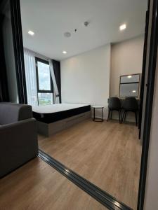 For RentCondoRamkhamhaeng, Hua Mak : *Available and ready to move in* Condo for rent Modiz Rhyme Ramkhamhaeng 30 sq m., beautiful room, complete furniture. Convenient travel....