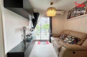 For SaleCondoRamkhamhaeng, Hua Mak : Condo for sale, Plum Condo Ram 60 Interchange, 36 square meters, 2nd floor, Ramkhamhaeng Road, Soi Ramkhamhaeng 60.