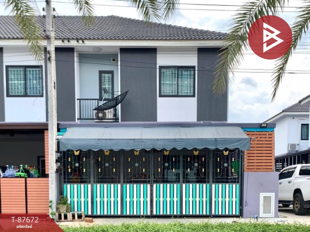 For SaleTownhouseChachoengsao : Townhouse for sale Sivalai Village, Bang Samak, Bang Pakong, Chachoengsao