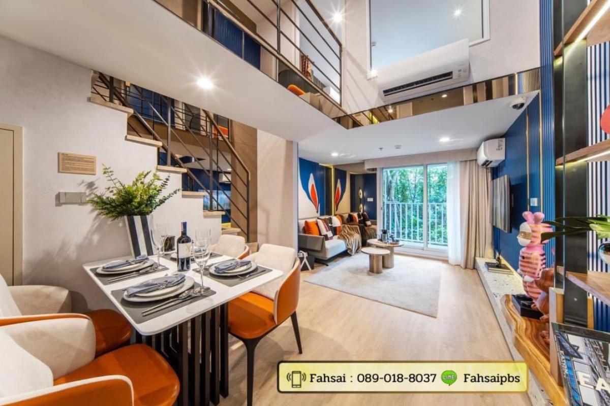 For SaleCondoSilom, Saladaeng, Bangrak : 🎆Culture Chula (Presale) 🍃Special promotion room, prepare to close the floor 🛌 2bed - 1bath, size 57 sq m.🔥 Discount 2 million*If interested, make an appointment to see the project 📞 K.Fahsai 089-018-8037 🆔 Fahsaipbs