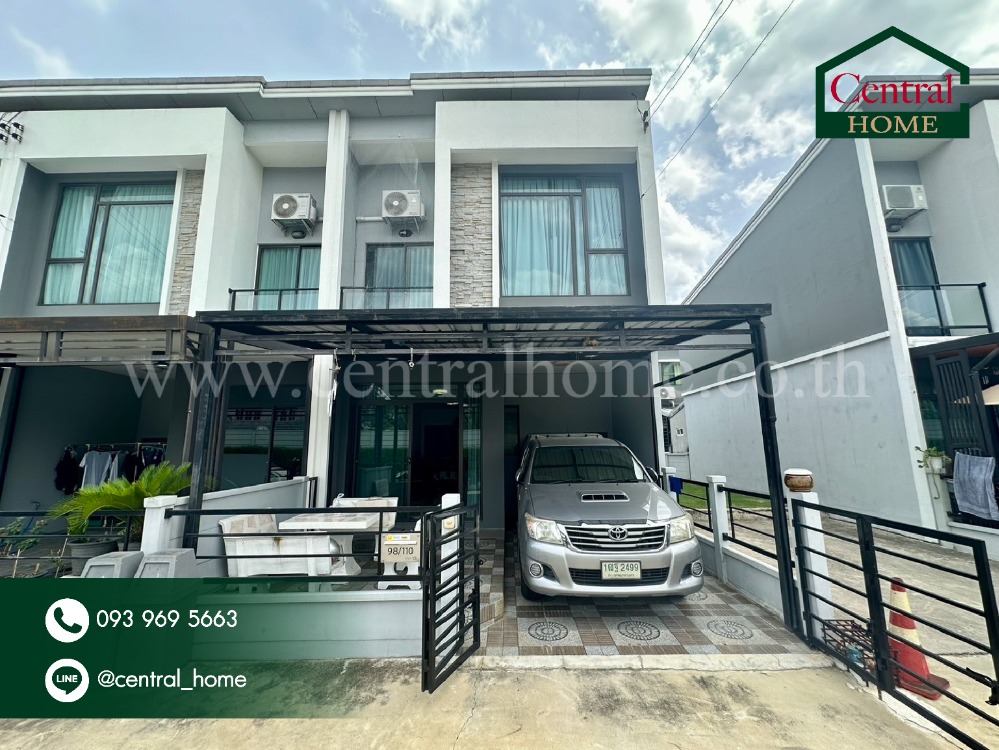 For SaleTownhouseRama5, Ratchapruek, Bangkruai : Townhome Pleno Pinklao - Charan, corner house, cheapest.