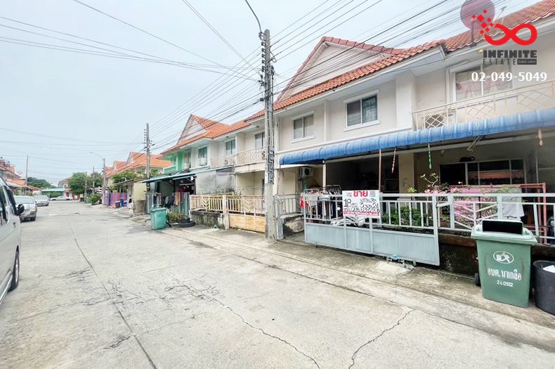 For SaleTownhouseRathburana, Suksawat : 2-story townhouse for sale, Baan Pruksa 34/1 (Baan Phanalee), Pracha Uthit Road. Soi Pracha Uthit 90