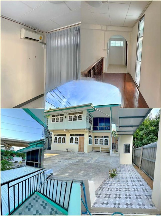 For RentHouseThaphra, Talat Phlu, Wutthakat : The Bright Rama 2 1km.10parking Rama2 Soi 31-51 2-story detached house for rent completely renovated