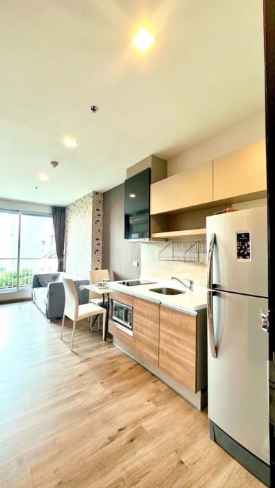 For RentCondoOnnut, Udomsuk : Condo for rent, Rhythm Sukhumvit 50, 35 sq m, 1 bedroom, 1 bathroom, 8th floor, fully furnished, near BTS On Nut.