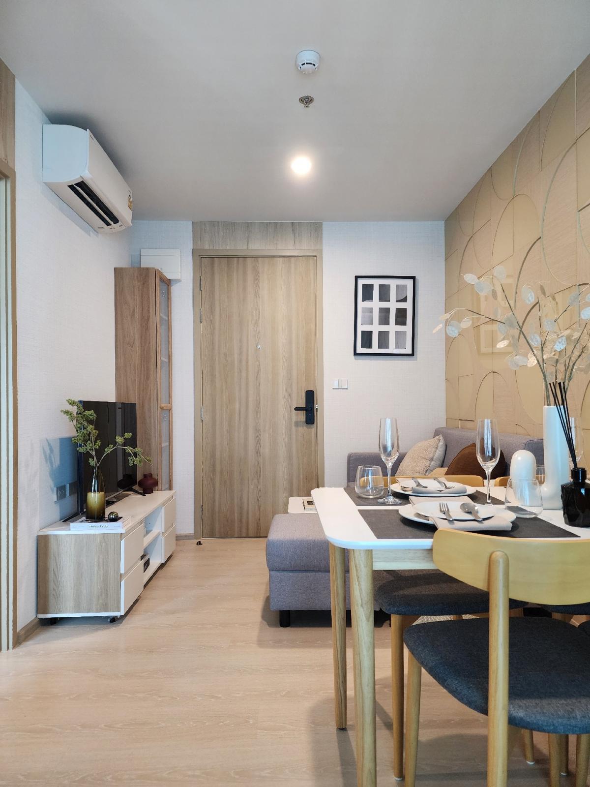 For RentCondoVipawadee, Don Mueang, Lak Si : FOR RENT Noble Nue Connex Donmuang Pool Access 1 bedroom 30.4 sq.m.