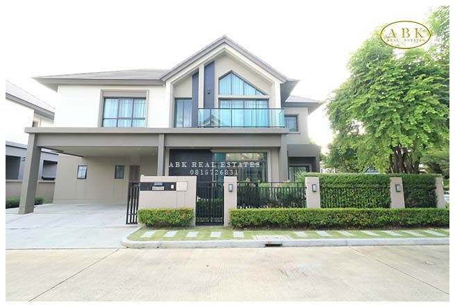 For SaleHouseRama5, Ratchapruek, Bangkruai : Single house for sale Bangkok Boulevard Sathorn-Pinklao 2 Somerren 17.9 million