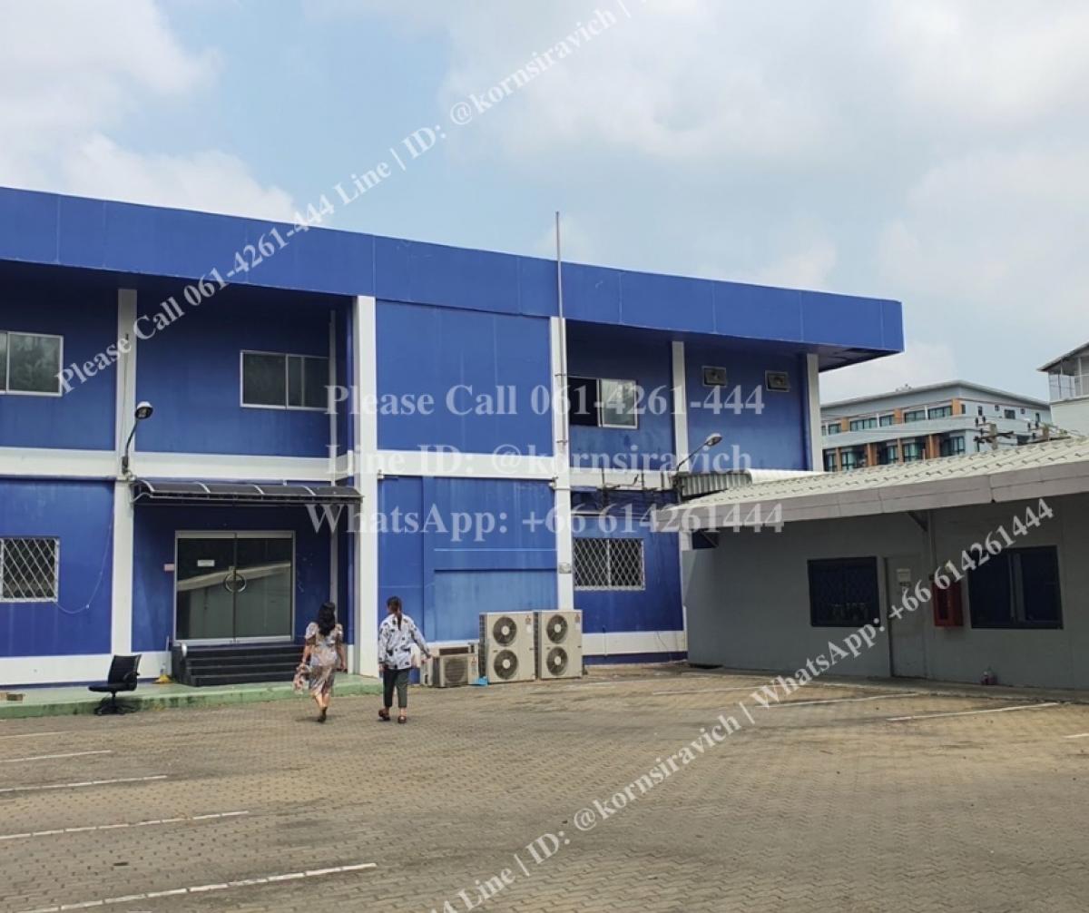 For RentRetailRatchadapisek, Huaikwang, Suttisan : 2-story building for rent, Ratchadaphisek - Huai Khwang, for business, parking for 8 cars.