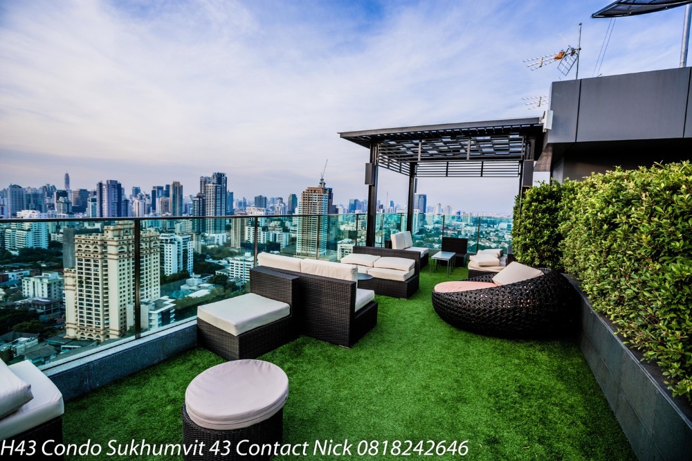 For RentCondoSukhumvit, Asoke, Thonglor : For RENT!! H Sukhumvit 43 Condominium Floor 8A