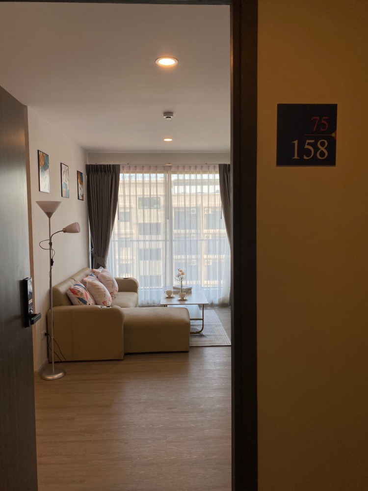 For RentCondoBangna, Bearing, Lasalle : (Rent) Condo DOLCE LASALLE, 2 bedrooms, near BTS Bearing, convenient travel, decorated and ready to move in.