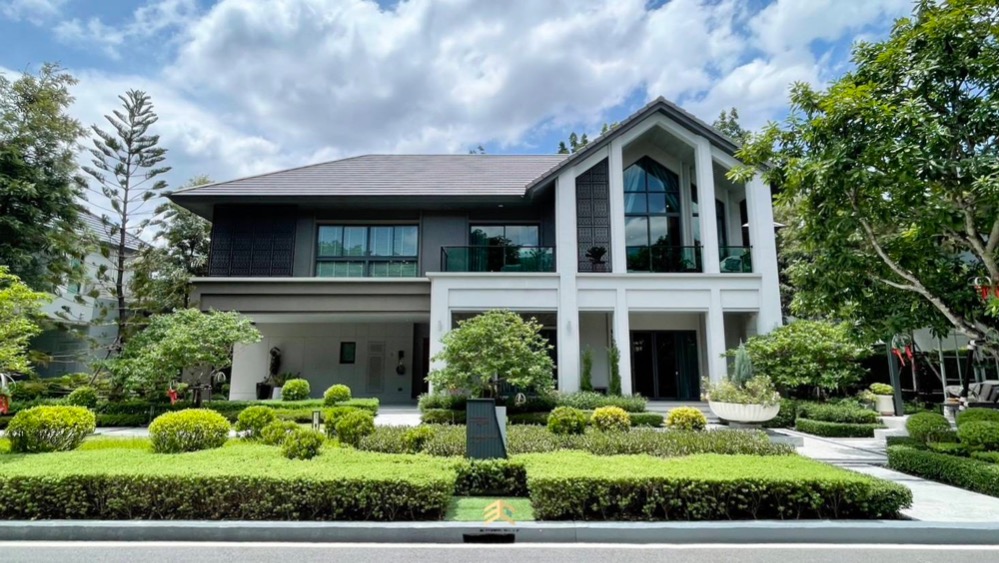 For SaleHouseRama5, Ratchapruek, Bangkruai : Luxurious mansion with large land area of ​​137 square meters: Bangkok Boulevard Signature Rama 5 (fully decorated and ready to move in as shown in the picture)