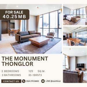 For SaleCondoSukhumvit, Asoke, Thonglor : The Monument Thong Lo 2 Beds for Sale 40 mb.