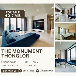 For SaleCondoSukhumvit, Asoke, Thonglor : The Monument Thong Lo 2 Beds for Sale 40 MB.