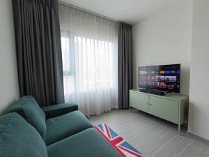 For SaleCondoThaphra, Talat Phlu, Wutthakat : b3625 Condo for sale, Aspire Sathorn-Ratchapruek, 2 bedrooms, large room, corner room, high floor, near BTS MRT Bang Wa, size 46.7 sq m.