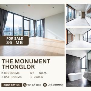 For SaleCondoSukhumvit, Asoke, Thonglor : The Monument Thong Lo 2 Beds for Sale 36 MB - Unfurnished