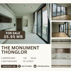 For SaleCondoSukhumvit, Asoke, Thonglor : The Monument Thong Lo 2 Beds for Sale 35.95 - Unfurnished