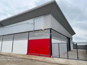 For RentWarehouseLadprao101, Happy Land, The Mall Bang Kapi : Warehouse for rent, Sai Noi, Nonthaburi, near Bang Len-Pathum Thani Road, Line 346.