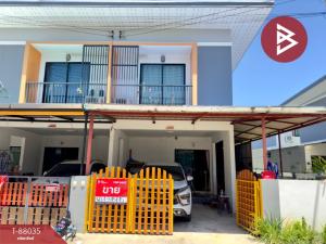 For SaleTownhouseSriracha Laem Chabang Ban Bueng : Townhouse for sale Maneerin Village Modern Home, Bowin, Chonburi