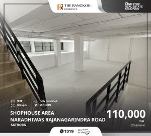 For RentShophouseSathorn, Narathiwat : Shophouse Area Naradhiwas Rajanagarindra Road