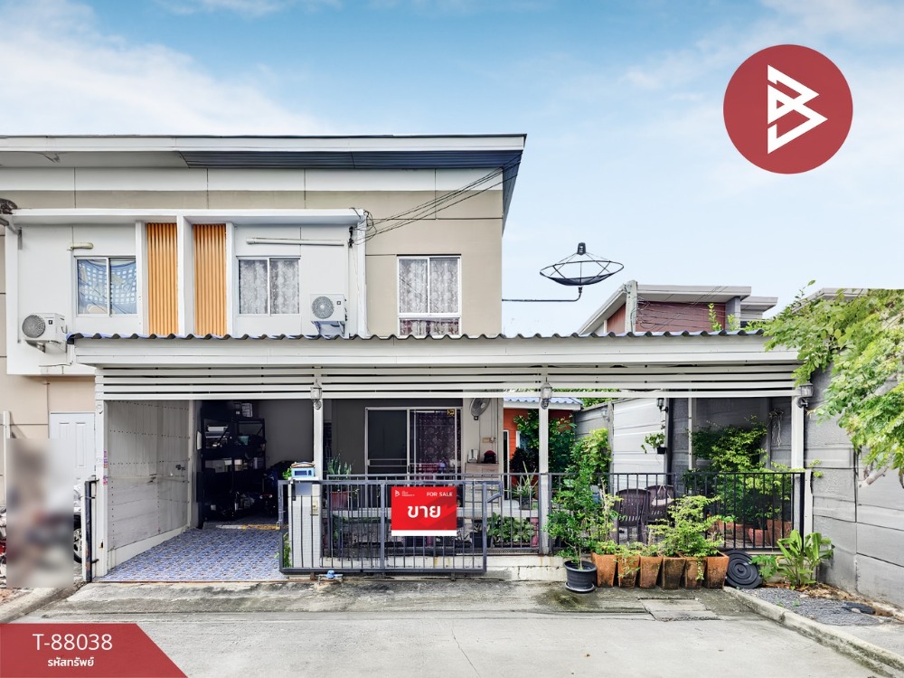 For SaleTownhouseSamut Prakan,Samrong : Townhouse for sale Pruksa Village 74/3 Srinakarin-Theparak Samut Prakan