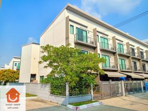 For SaleTownhouseRama5, Ratchapruek, Bangkruai : ✨Townhome for sale 🏡 Baan Klang Muang Ratchaphruek-Rama 5 townhome, 3 floors, corner unit, 3 bedrooms 🛏️ size 25.5 sq m. 📍near Nakhon In Road, Rama 5 Bridge and Ratchaphruek Road.