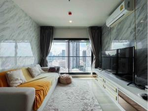 For SaleCondoOnnut, Udomsuk : Condo for sale, Life Sukhumvit 48 project, corner room, 16th floor, 40 sq m.