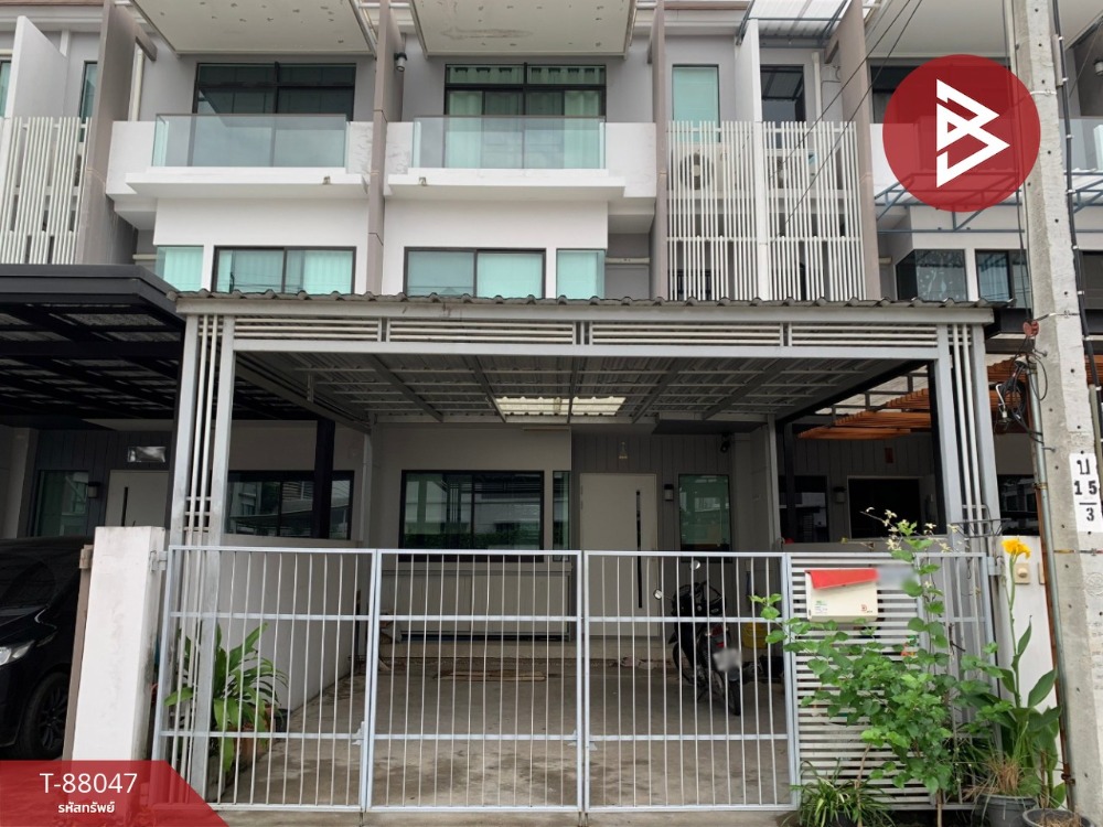 For SaleTownhouseRathburana, Suksawat : Townhouse for sale New house project 2 Rama 2-Phutthabucha, Thung Khru, Bangkok