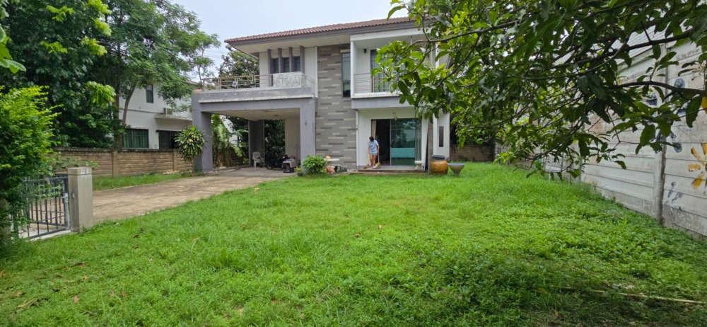 For SaleHouseNawamin, Ramindra : Single house for sale, Habitia Panya Inthra 2, size 102 sqw., usable area 163 sq m., 3 bedrooms, 3 bathrooms, selling price 6.8 million baht