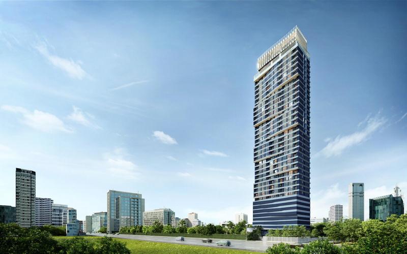 Sale DownCondoKhlongtoei, Kluaynamthai : Condo down payment for sale, The Crown Residences (The Crown Residences), next to Rama 4 Road.