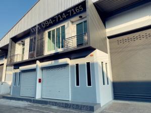 For RentFactoryEakachai, Bang Bon : Warehouse for rent, factory for rent, with office, 400 sq m, Factory 4, Ekachai Bang Bon, near Thai Watsadu Bang Bon, Wat Pho Chae, warehouse for rent