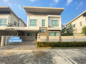 For RentHousePattaya, Bangsaen, Chonburi : 2-storey detached house for rent, ready to move in, Casa Grand Sriracha - Suansua Village.