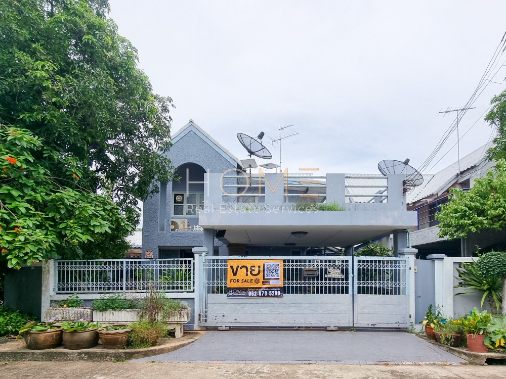 For SaleHouseMin Buri, Romklao : Corner house, good location ✨ Single house Sammakorn Ramkhamhaeng 110 / 6 bedrooms (for sale), Sammakorn Ramkhamhaeng 110 / Detached House 6 Bedrooms (FOR SALE) JANG160