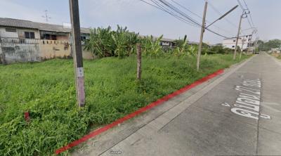 For SaleLandKasetsart, Ratchayothin : Cheap land for sale, Ramintra, Soi Khubon 27, 60 sq m, near the community.