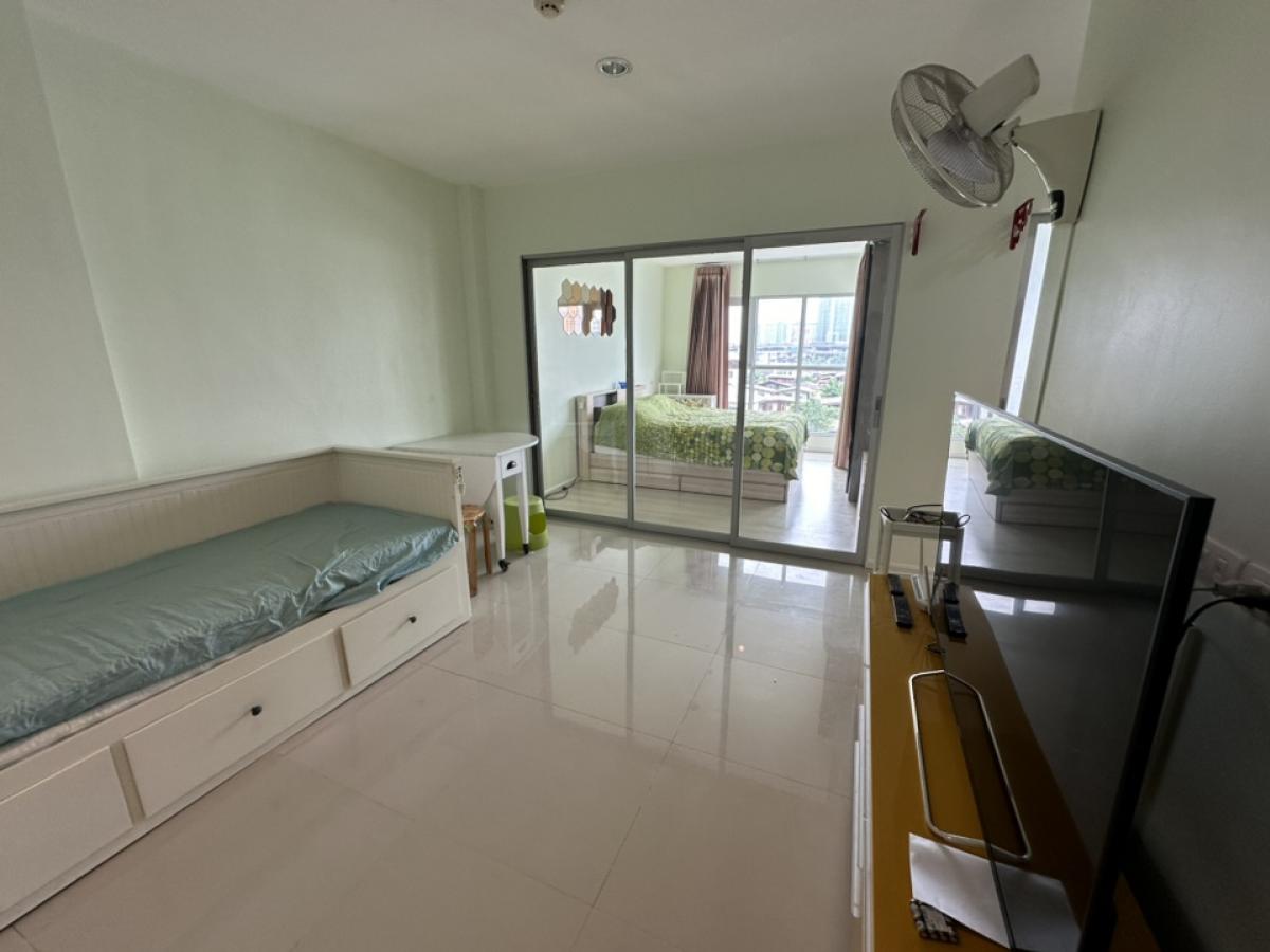 For RentCondoOnnut, Udomsuk : Condo for rent, Aspire Sukhumvit 48, BTS Phra Khanong, for rent 13,000 baht, 1 bedroom, 1 bathroom, 38.33 sq m, 3rd floor, furniture and electrical appliances.