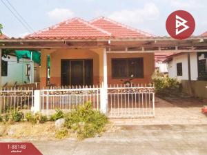 For SaleHousePattaya, Bangsaen, Chonburi : Single house for sale, Ekthani Village 4, Sattahip, Chonburi