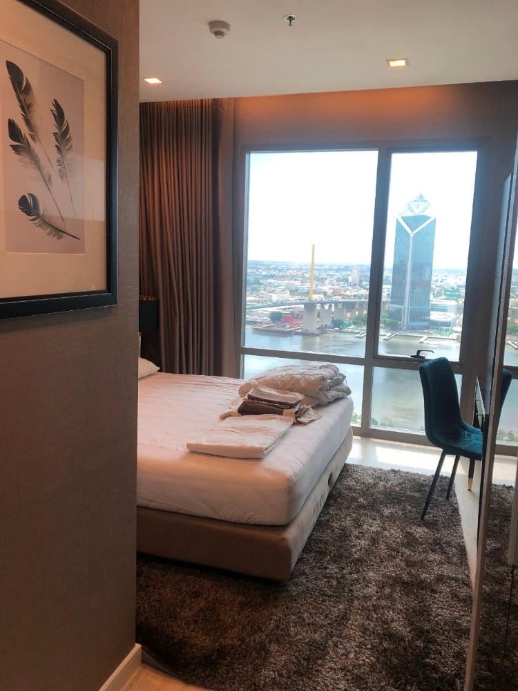 For RentCondoRama3 (Riverside),Satupadit : For Rent condo 2 bedrooms at Starview Rama 3 Near Central rama3 Ready to move in Rental 32,000 THB./ Month