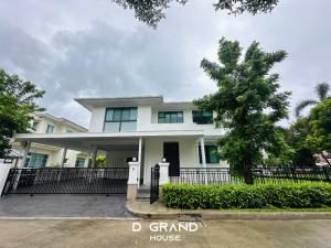 For SaleHouseBang kae, Phetkasem : Newly renovated single house, Nantawan, Sathorn, Ratchaphruek, ready to move in, large plot, corner house, garden view.