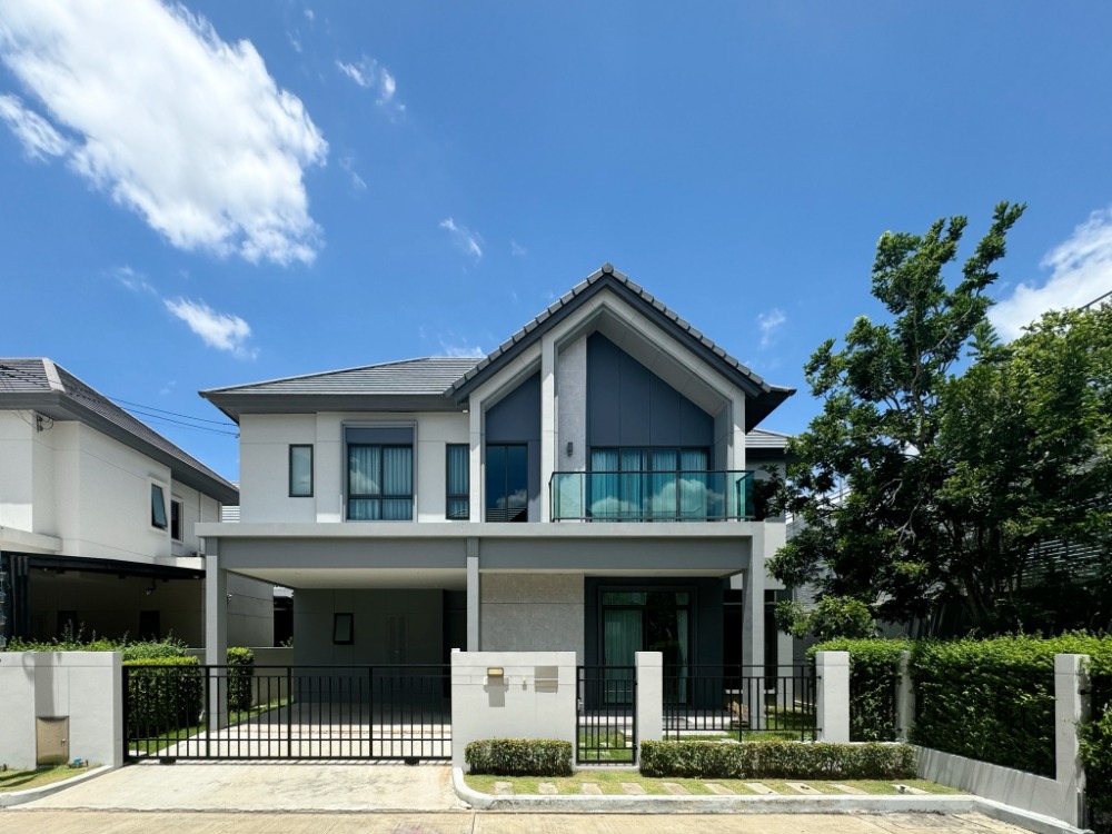 For SaleHouseRama5, Ratchapruek, Bangkruai : Luxury house Bangkok Boulevard Rama 5, special price 13.5 million baht